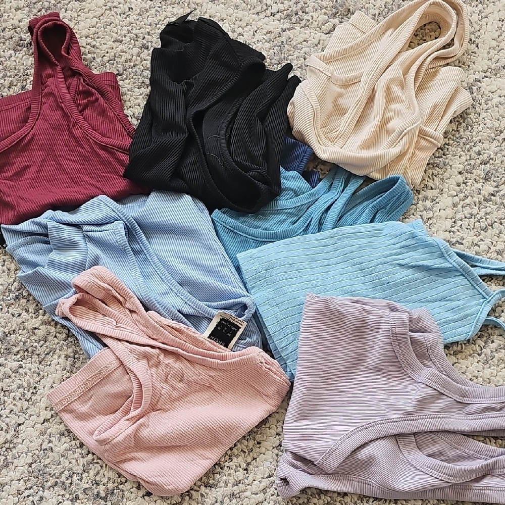 Assorted Ribbed Tank Tops